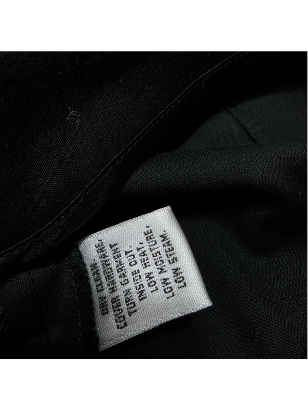 St John Womens 14 Black Cropped Pants Wide Leg Career Stretch USA Made - Picture 5 of 10